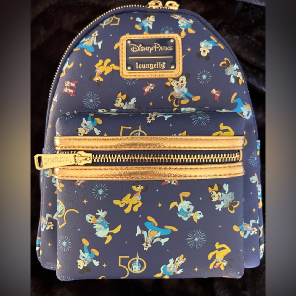 Disney 50th Anniversary Mickey and Friends Loungefly
